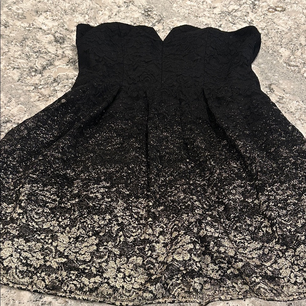 B. Smart Black Satin Dress